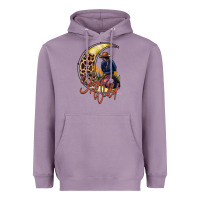 Lavender stay wild moon cowgirl Heavyweight Hoodie - RacoonDesign