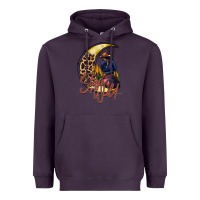 Plum stay wild moon cowgirl Heavyweight Hoodie - RacoonDesign