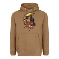 Toasted Coconut stay wild moon cowgirl Heavyweight Hoodie - RacoonDesign