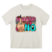Cream hahahaha no leopard cowhide Heavy Core Tee - JahusDesignShop