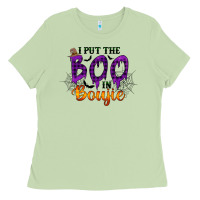Matcha I put the Boo in Boujie Ladies Tee - RacoonDesign