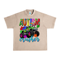 French Oak Autism Awareness crusher Urban Heavy Tee - NancyCooperArtShop