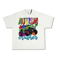 Pistachio Autism Awareness crusher Urban Heavy Tee - NancyCooperArtShop