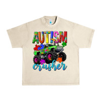 Sandshell Autism Awareness crusher Urban Heavy Tee - NancyCooperArtShop
