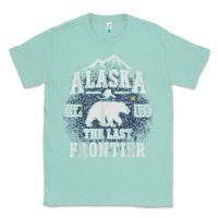 Seafoam alaska the last frontier shirt   adventure alaskan home gift t shirt Classic Tee - lanVoArt