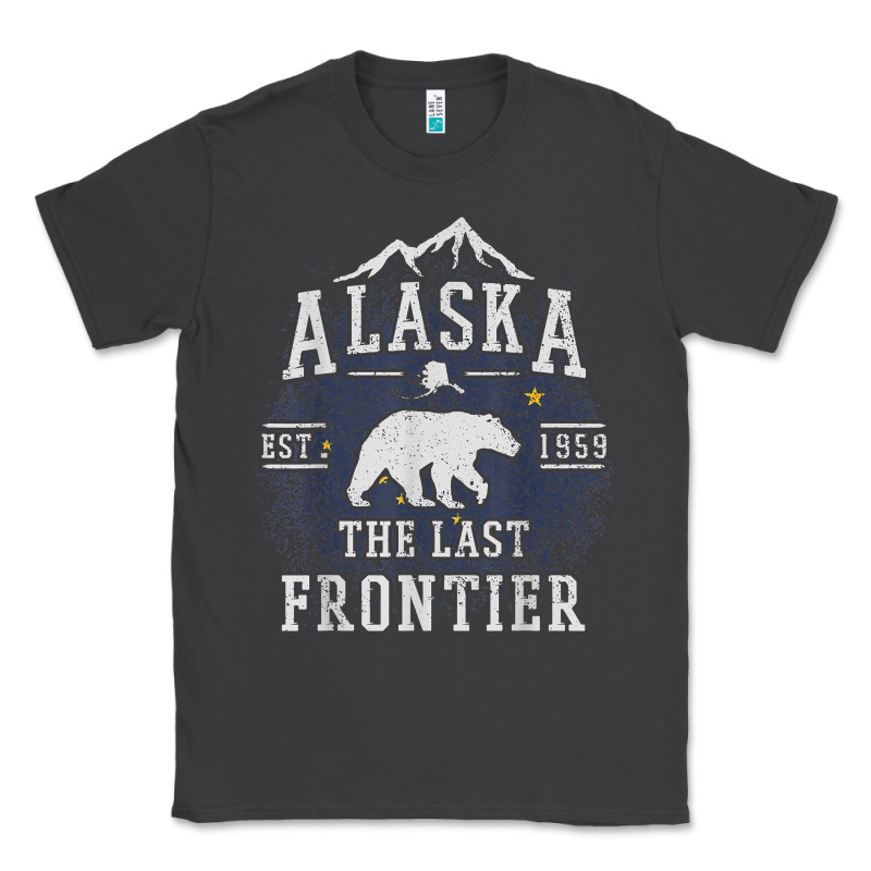 Alaska The Last Frontier Shirt   Adventure Alaskan Home Gift T Shirt Classic Tee by lanVoArt | Teevron