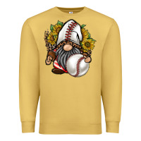 Antique Gold baseball gnome Premium Sweatshirt - RacoonDesign