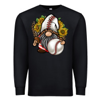 Black baseball gnome Premium Sweatshirt - RacoonDesign