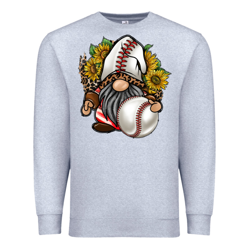 Baseball Gnome Premium Sweatshirt by RacoonDesign | Teevron