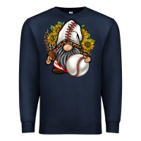 Navy baseball gnome Premium Sweatshirt - RacoonDesign
