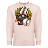 Pale Pink baseball gnome Premium Sweatshirt - RacoonDesign