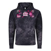 Cloud Black burn book Vintage Hoodie - TumblerDesignByShophia