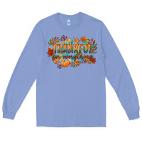 Colony Blue thankful for everything Long Sleeve Tee - CowGirlArtShop