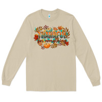 Mushroom thankful for everything Long Sleeve Tee - CowGirlArtShop
