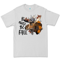 Dove Grey It Moose Be Fall Premium Tee - LillyAllenDesigns