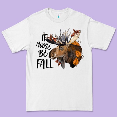 It Moose Be Fall Premium Tee Designed By Lillyallendesigns