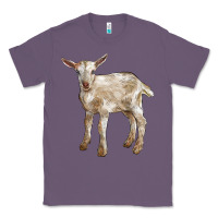 Lavender Baby Saanen Goat Classic Tee - LillyAllenDesigns