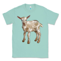Seafoam Baby Saanen Goat Classic Tee - LillyAllenDesigns