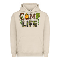 Pigment French Oak camp life Urban Hoodie - BarkalooDesign