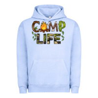 Pigment Grape Ice camp life Urban Hoodie - BarkalooDesign