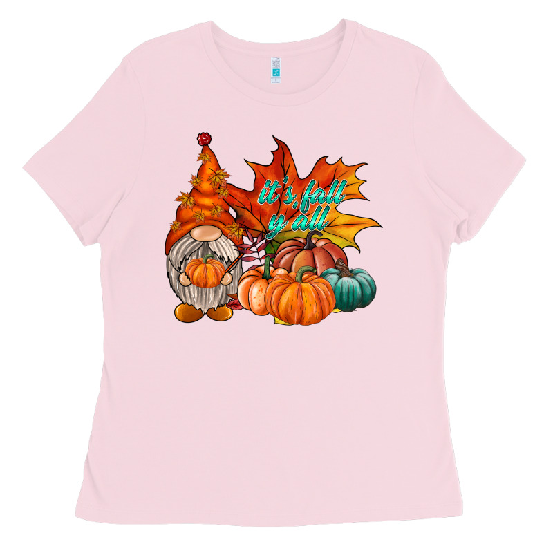 It Is Fall Yall Gnome Ladies Tee by RacoonDesign | Teevron