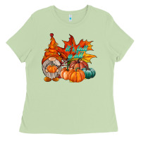 Matcha it is fall yall gnome Ladies Tee - RacoonDesign