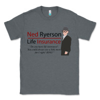 Charcoal Heather ned ryerson life insurance. groundhog day Classic Tee - lanVoArt
