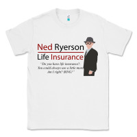 White ned ryerson life insurance. groundhog day Classic Tee - lanVoArt