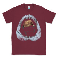 Burgundy here's to swimmin' with bow legged women. Classic Tee - lanVoArt
