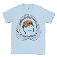 Dusty Blue here's to swimmin' with bow legged women. Classic Tee - lanVoArt