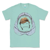 Seafoam here's to swimmin' with bow legged women. Classic Tee - lanVoArt