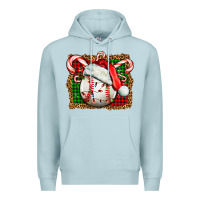 Blue Mist baseball christmas Premium Hoodie - FaDigitalArtStudio