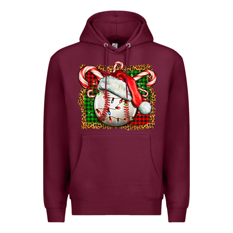 Baseball Christmas Premium Hoodie by FaDigitalArtStudio | Teevron
