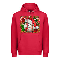 Cardinal baseball christmas Premium Hoodie - FaDigitalArtStudio