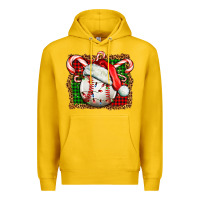 Lemon baseball christmas Premium Hoodie - FaDigitalArtStudio