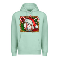 Seafoam baseball christmas Premium Hoodie - FaDigitalArtStudio