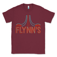 Burgundy flynns place   tron   1980s Classic Tee - lanVoArt