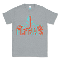 Heather Grey flynns place   tron   1980s Classic Tee - lanVoArt