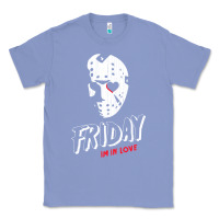 Colony Blue friday the 13th friday i'm in love vintage style horror halloween t sh Classic Tee - lanVoArt