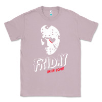 Lilac friday the 13th friday i'm in love vintage style horror halloween t sh Classic Tee - lanVoArt
