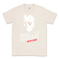 Natural friday the 13th friday i'm in love vintage style horror halloween t sh Classic Tee - lanVoArt