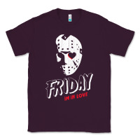 Plum friday the 13th friday i'm in love vintage style horror halloween t sh Classic Tee - lanVoArt