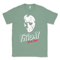 Sage friday the 13th friday i'm in love vintage style horror halloween t sh Classic Tee - lanVoArt