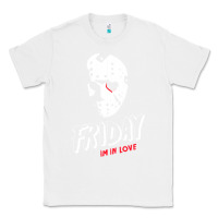White friday the 13th friday i'm in love vintage style horror halloween t sh Classic Tee - lanVoArt