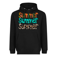 Black summer western Heavyweight Hoodie - RacoonDesign