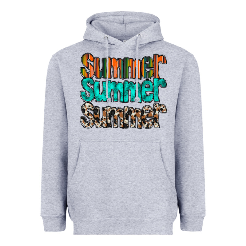 Summer Western Heavyweight Hoodie by RacoonDesign | Teevron