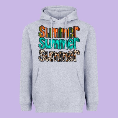 Summer Western Heavyweight Hoodie Designed By Racoondesign