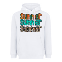White summer western Heavyweight Hoodie - RacoonDesign