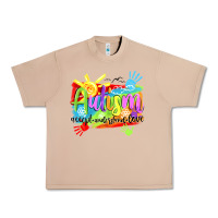 Burro Autism accept understand love Urban Heavy Tee - NancyCooperArtShop