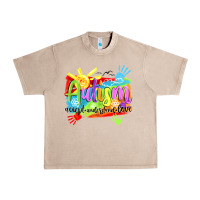 French Oak Autism accept understand love Urban Heavy Tee - NancyCooperArtShop